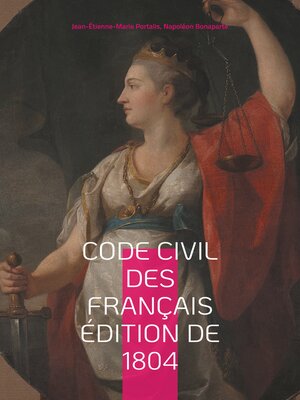 cover image of Code civil des Français édition de 1804